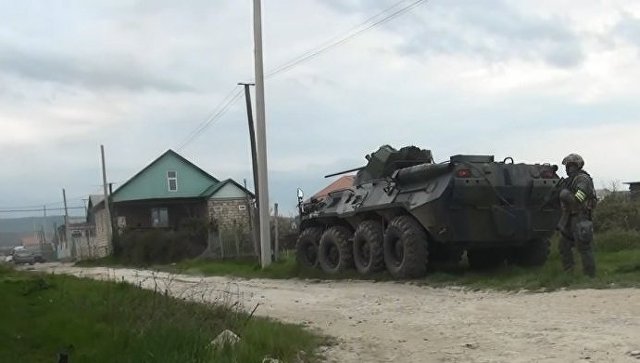 НАК опубликовал видео ликвидации боевиков в Дербенте‍
