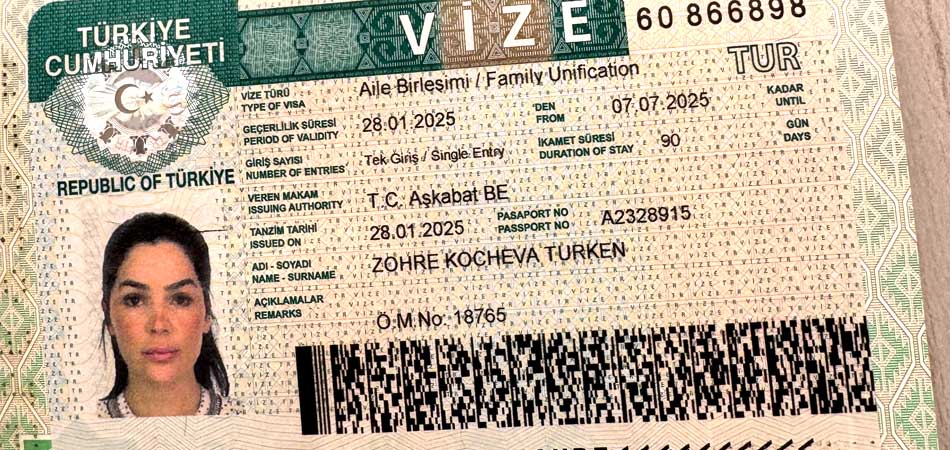 За отказ от интима с ним работник министерства безопасности Туркменистана внес замужнюю женщину в списки невыездных 